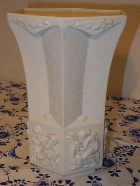 Conical Pansies Vase