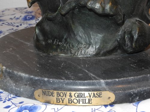 Nude Boy&Girl Vase