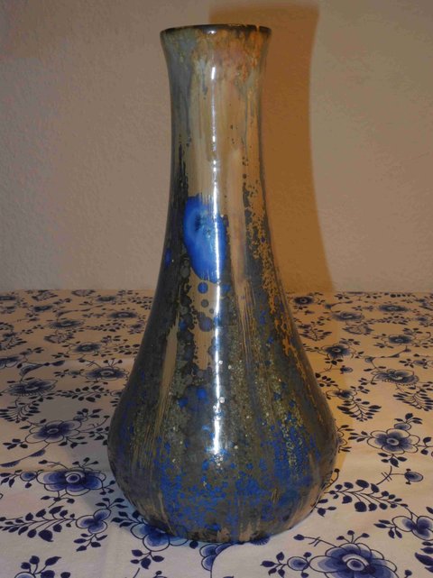 Crystalline Glazed Vase