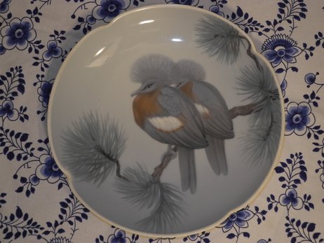 EHL - Crested Dove Plate