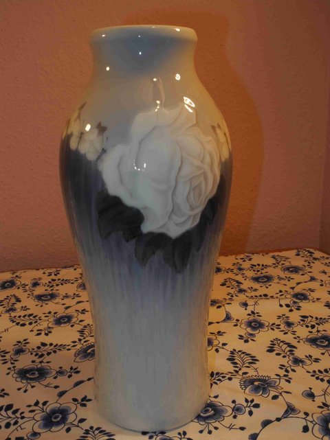 Flower and butterfly Vase