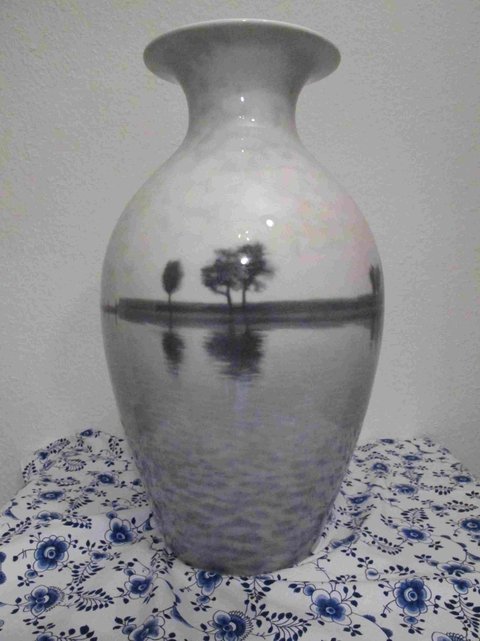 Fishing Boat  Vase