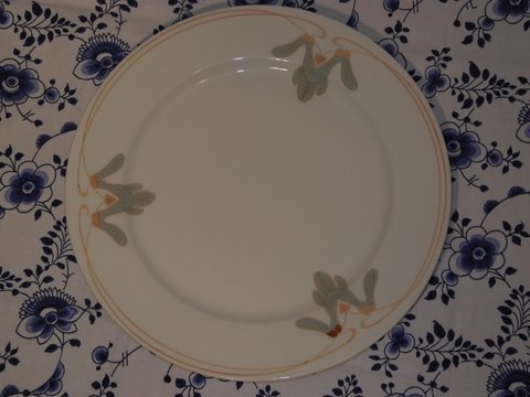 Meissen - Maple Leaf Plate