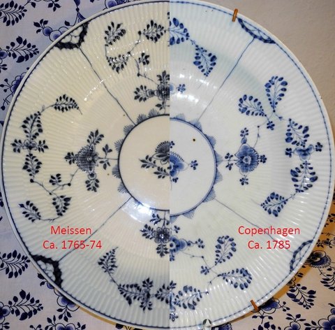 Royal Copenhagen Blue Fluted Plate