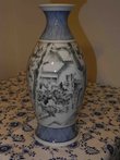 Chinese Style/European Scene Vase