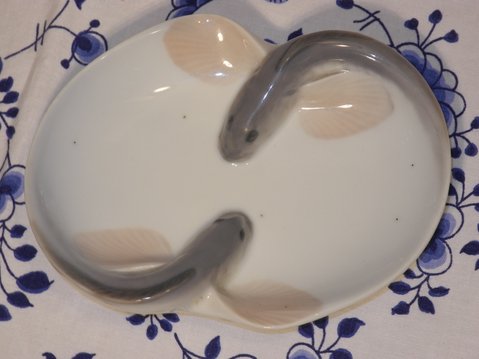 Double eel dish