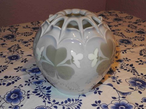 Pieced Clover Vase