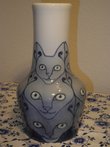 VF - Cat vase