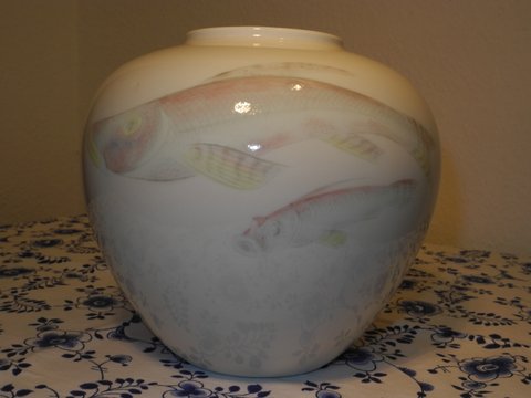 Thorkild Olsen Fish Vase