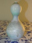 Crystal glaze vase